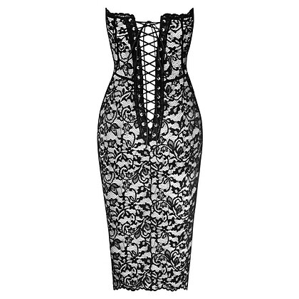 Rochie Noir Handmade Brenda Negru M