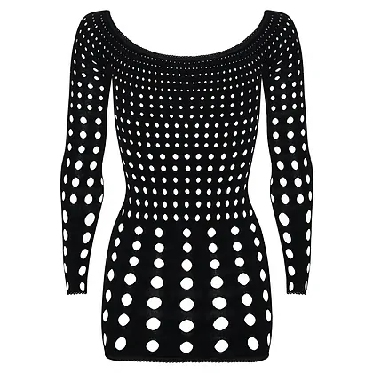 Rochie Obsessive Rocker Negru S-L