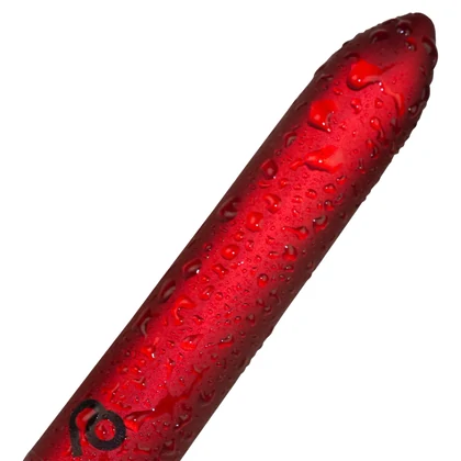 Rocks Off Mini Vibrator — 16 Moduri, Reîncărcabil Roșu
