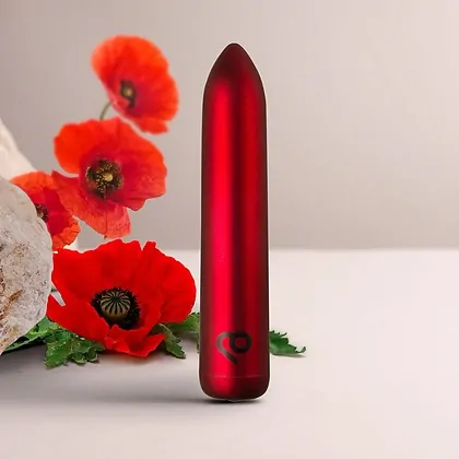 Rocks-Off - Rechargeable Bullet Vibrator - Poppy Red