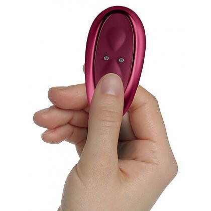 Rocks-Off Ruby Glow Blush — 2 Motoare, USB Reîncărcabil Vişiniu