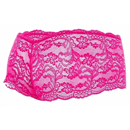 Rose Lace Boy Short Roz S-M