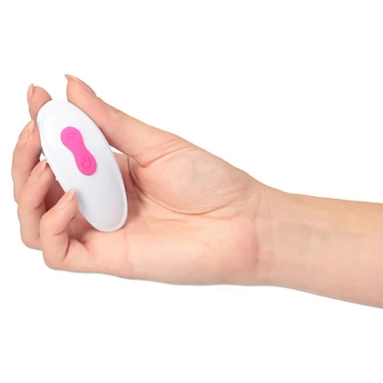Satisfied Stimulator Dublu Reîncărcabil cu Telecomandă Roz