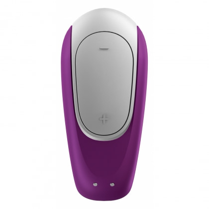 Vibrator Smart Satisfyer Double Fun pentru Cupluri Mov