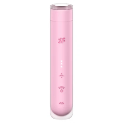 Satisfyer First Kiss – Stimulator cu Membrane Mobilă, 10 Trepte Roz