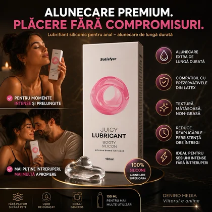 Satisfyer Lubrifiant siliconic - 150 ml, Alunecare Lungă