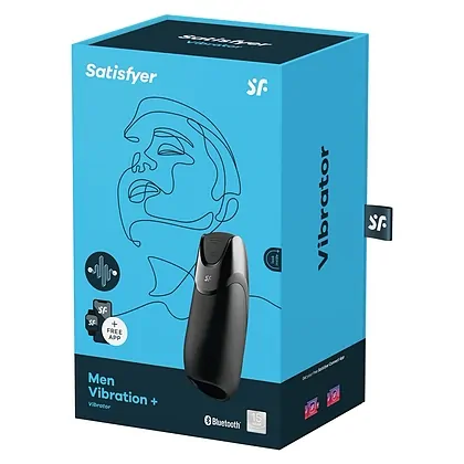 Satisfyer Men Vibration+ Negru