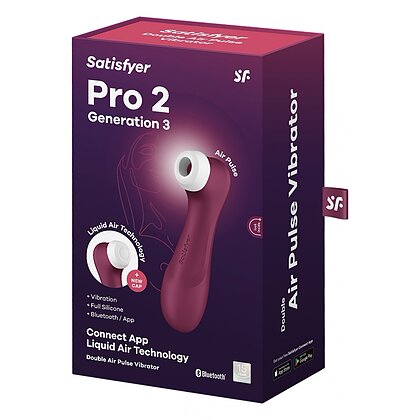 Satisfyer Pro 2 Generation 3 Air Pulse Roșu