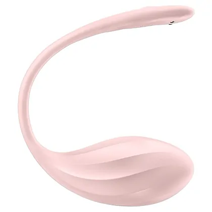 Satisfyer Ribbed Petal Rose 12 Moduri Flexibil IPX7 Roz