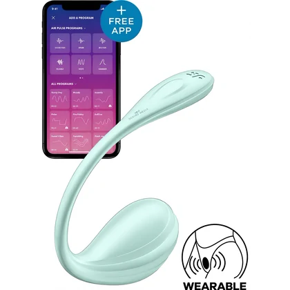 Satisfyer Smooth Petal Connect 12 Moduri App Control Verde
