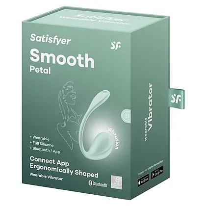 Satisfyer Smooth Petal Connect 12 Moduri App Control Verde