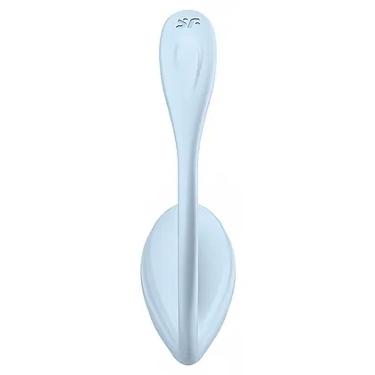 Satisfyer Smooth Petal Connect Vibrator Purtabil 12 Moduri Albastru