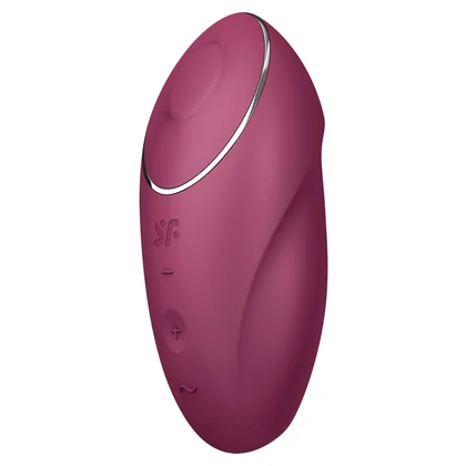 Satisfyer Tap Climax 1 Roșu 11 Vibrații + 11 Tapping