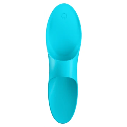 Satisfyer Teaser Finger Vibrator Blue Albastru