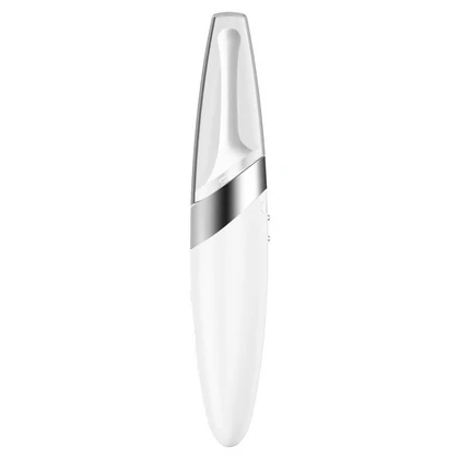 Satisfyer Twirling Delight White – Reîncărcabil, Discret Alb
