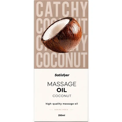 Satisfyer Ulei De Masaj Cocos 250 ml — Piele Catifelată