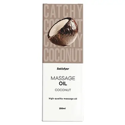 Satisfyer Ulei De Masaj Cocos 250 ml — Piele Catifelată