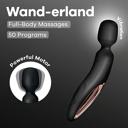 Satisfyer Wand-erland - 50 Programe, Reîncărcabil