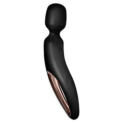 Satisfyer Wand-erland - 50 Programe, Reîncărcabil Negru