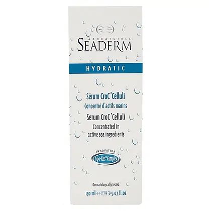 Ser Anticelulitic Cu Guarana, Alge Și Cafeină Seaderm 150ml