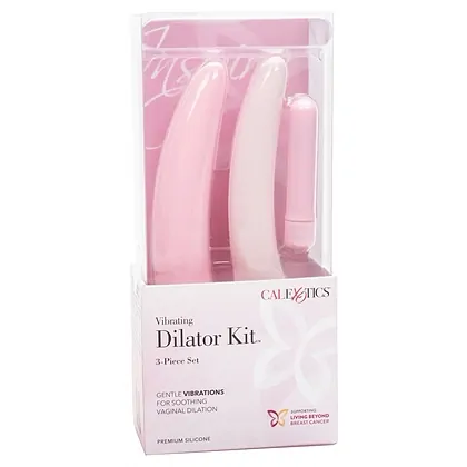 Set de 3 Dilatatoare Vibrante CalExotics Roz