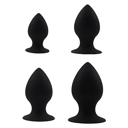 Set Anal Plug Fullness Anal Stuffer Negru