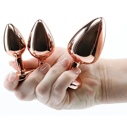 Set Antrenament Intim 3 Piese Roz Auriu NS Novelties