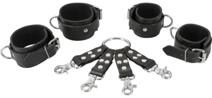 Set Bondage Zado Restraint Negru