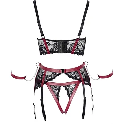 Set Cottelli Collection Annie Roșu XL