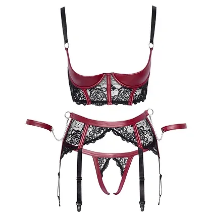 Set Cottelli Collection Annie Roșu XL