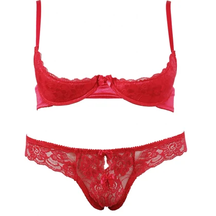 Set Cottelli Collection Demi Roșu S