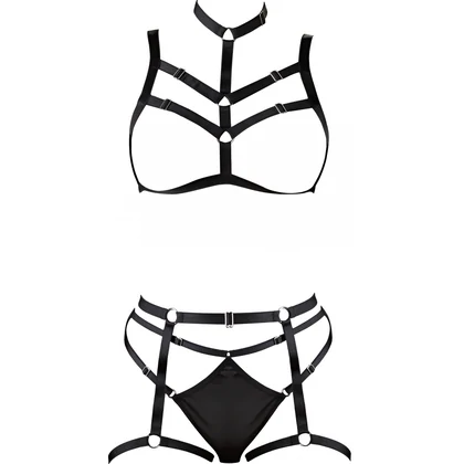 Set Cottelli Collection Irene Negru S-L