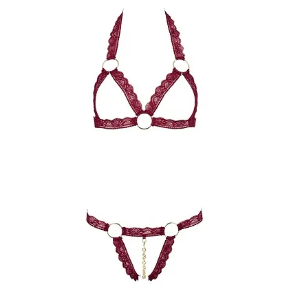 Set Cottelli Collection Maia Roșu S-M