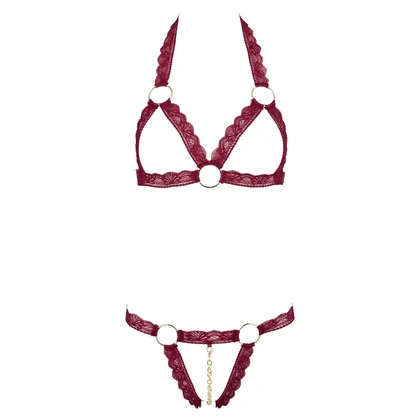 Set Cottelli Collection Maia Roșu S-M