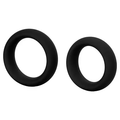 Set Inele Penis COLT Silicone Super Rings Negru
