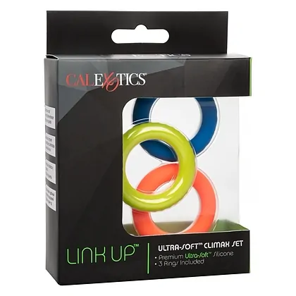 Set Inele Penis Link Up Ultra-Soft Climax Multicolor