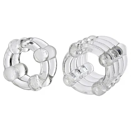 Set Inele Pentru Penis Colț Transparent