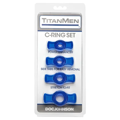 Set Inele TitanMen Albastru