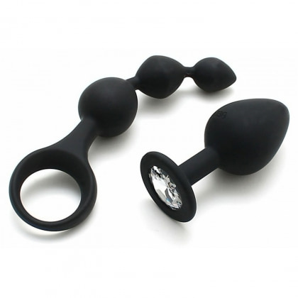 Set Jucării Anale Rimba Barcelona Negru