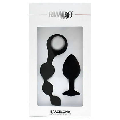 Set Jucării Anale Rimba Barcelona Negru