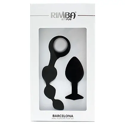 Set Jucării Anale Rimba Barcelona Negru