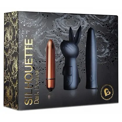 Set Jucării Erotice Silhouette Dark Desires Negru