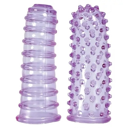 Set Manșoane Love Fingers Soft Bumpy Mov