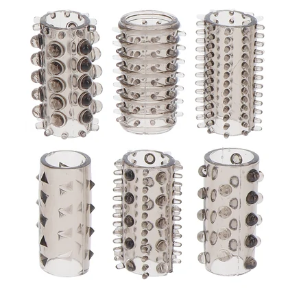 Set Manșoane Power Penis Sleeve Negru