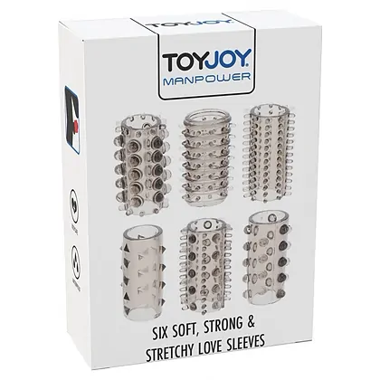 Set Manșoane Power Penis Sleeve Negru