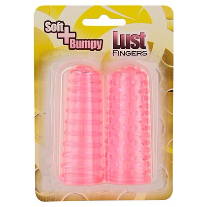 Set Manșon Deget Soft And Bumpy Roz