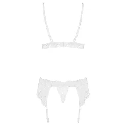 Set Obsessive 810-SEG Alb L-XL