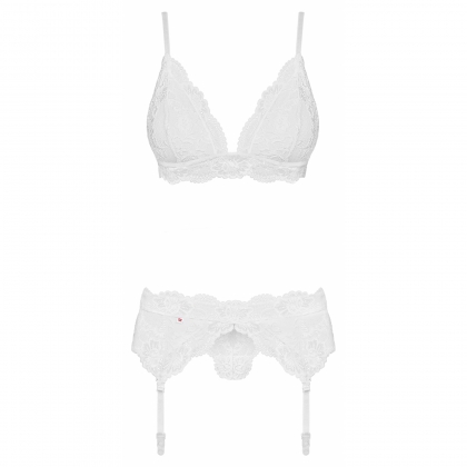 Set Obsessive 810-SEG Alb S-M