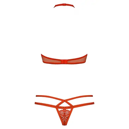 Set Obsessive 838-SET Roșu S-M