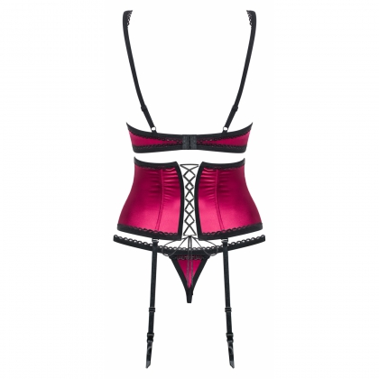 Set Obsessive 861-SEG Fuchsia S-M